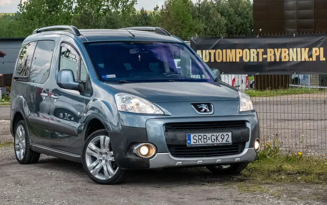 rybnik Peugeot Partner cena 18500 przebieg: 325416, rok produkcji 2010 z Rybnik